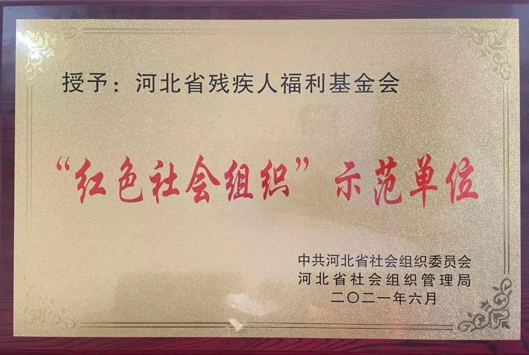 喜报!我会被中共河北省社会组织委员会、社会组织管理局授予社会组织跟党走“红色社会组织”示范单位称号(图2)